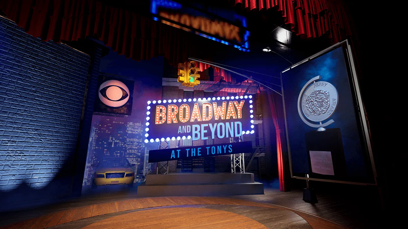 CBS Tony Awards VR Studio