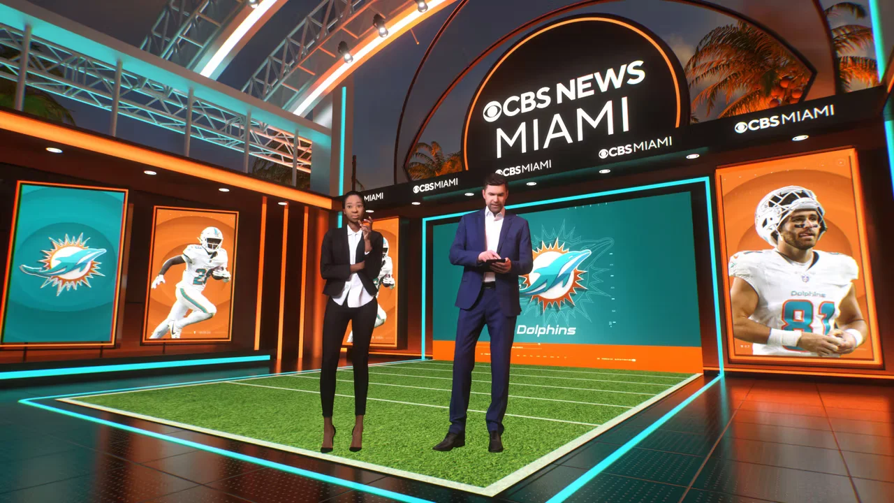 CBS News Virtual Studios